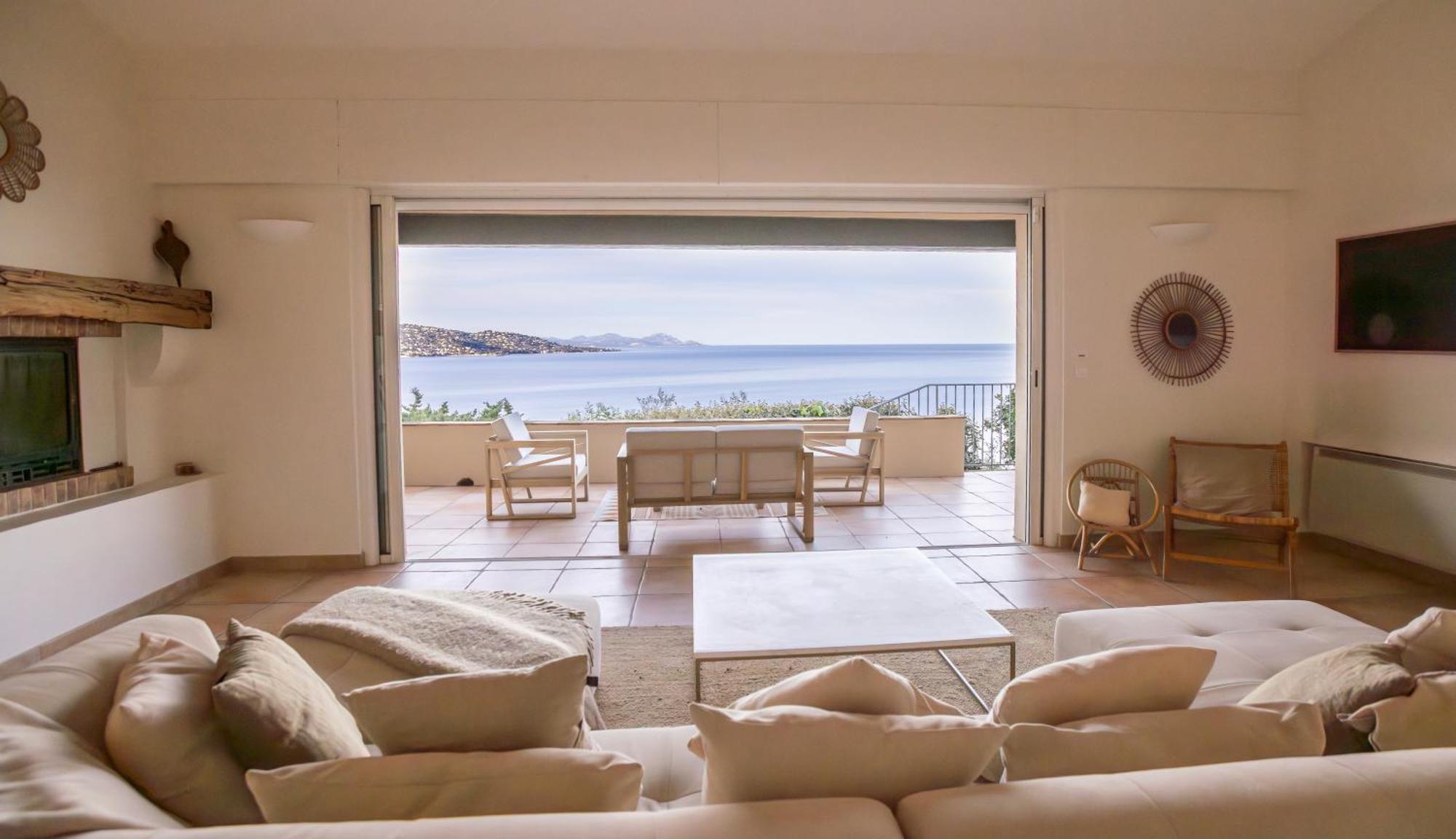 Superbe Villa, Incroyable Vue Mer, Piscine Chauffee, Climatisee Сент-Максим Экстерьер фото